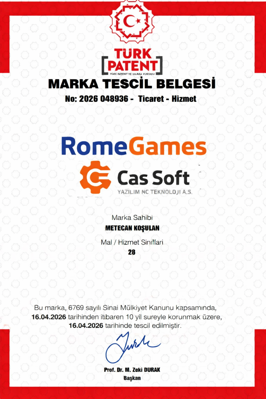 ROMEGAMES